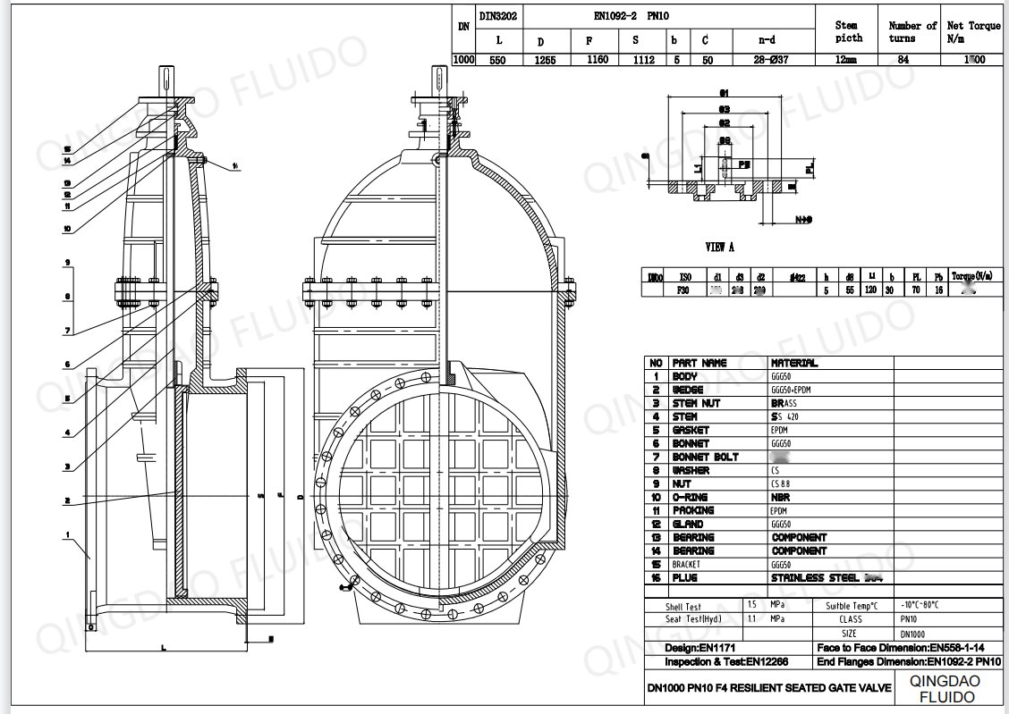 Cast-iron-Resilient-Gate-Valve-DIN3202-F4-DN1000-PN10-DRAWING